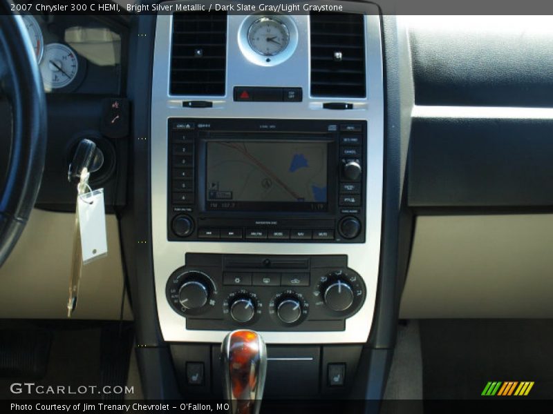 Bright Silver Metallic / Dark Slate Gray/Light Graystone 2007 Chrysler 300 C HEMI