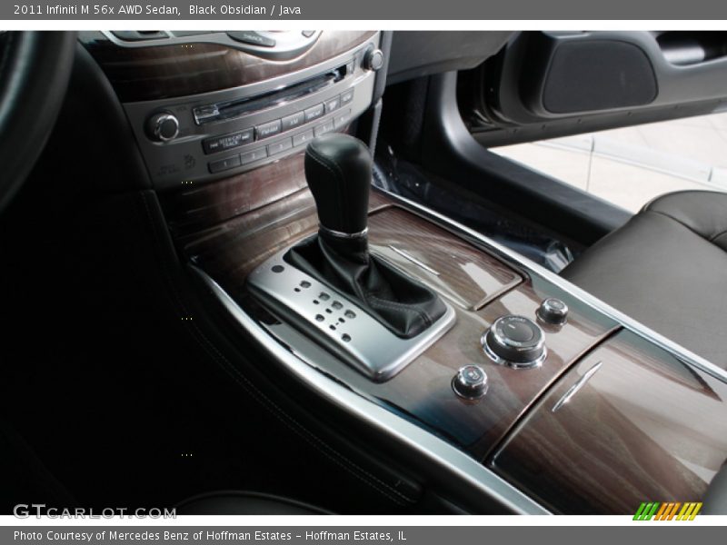 Black Obsidian / Java 2011 Infiniti M 56x AWD Sedan