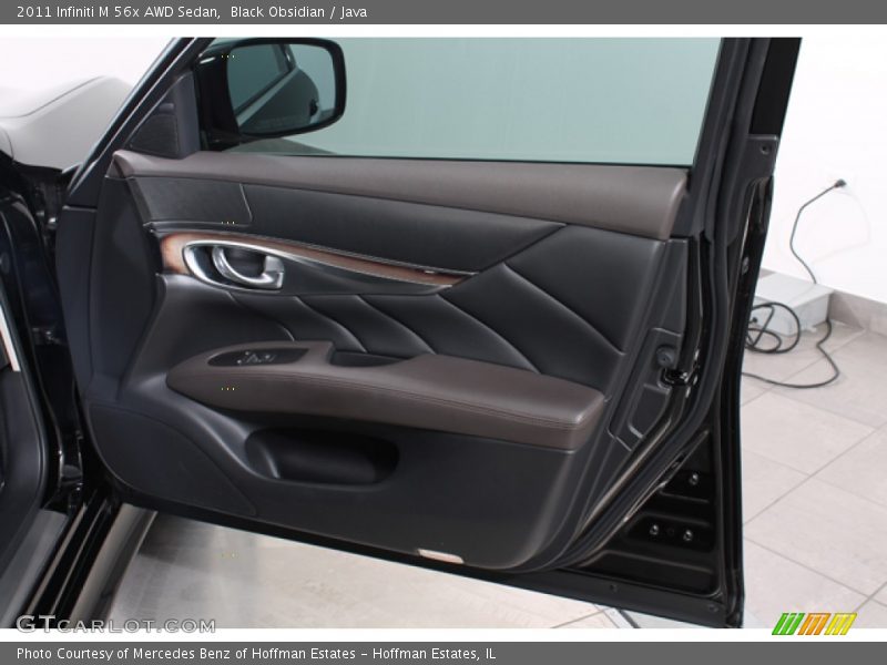 Black Obsidian / Java 2011 Infiniti M 56x AWD Sedan