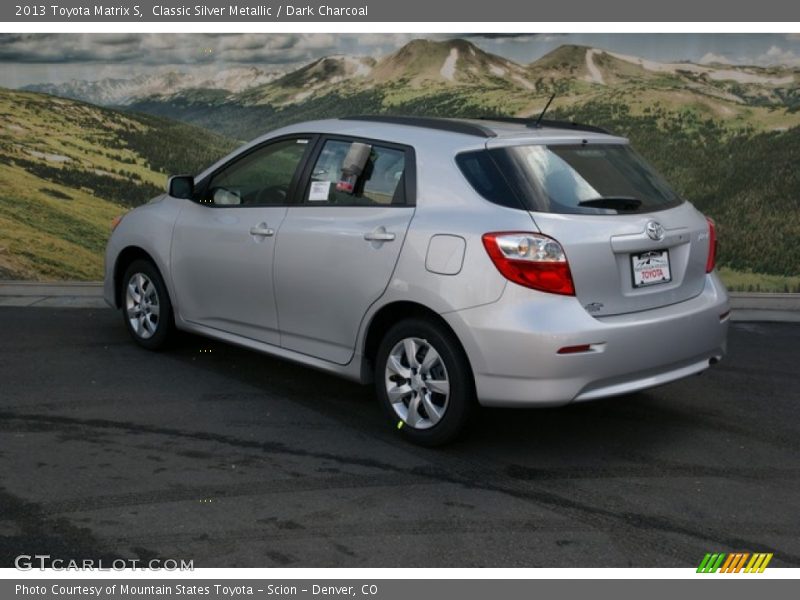 Classic Silver Metallic / Dark Charcoal 2013 Toyota Matrix S