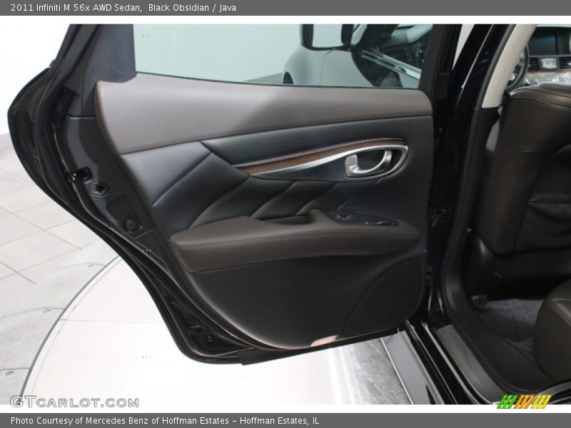 Black Obsidian / Java 2011 Infiniti M 56x AWD Sedan