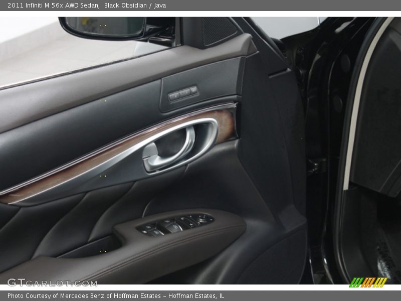 Black Obsidian / Java 2011 Infiniti M 56x AWD Sedan