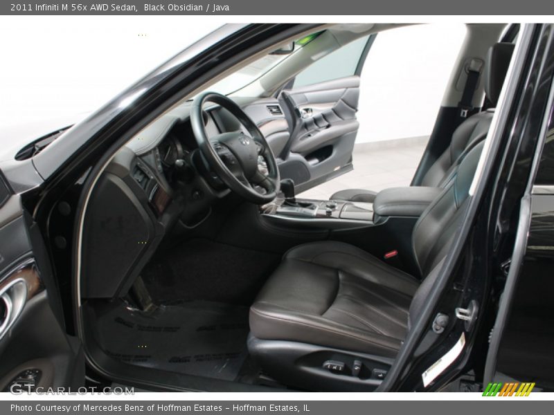 Black Obsidian / Java 2011 Infiniti M 56x AWD Sedan