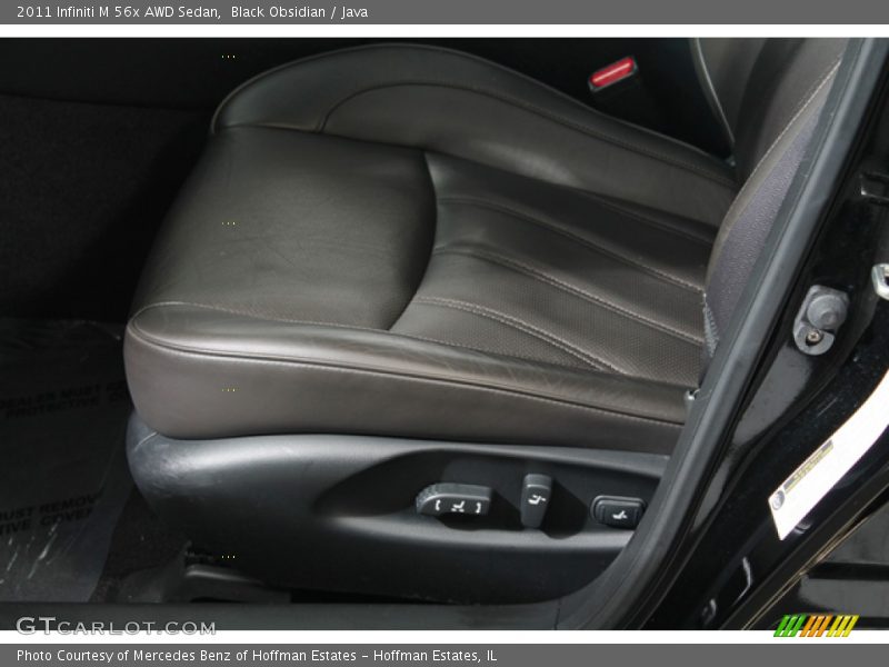 Black Obsidian / Java 2011 Infiniti M 56x AWD Sedan