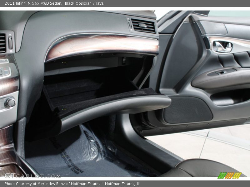 Black Obsidian / Java 2011 Infiniti M 56x AWD Sedan