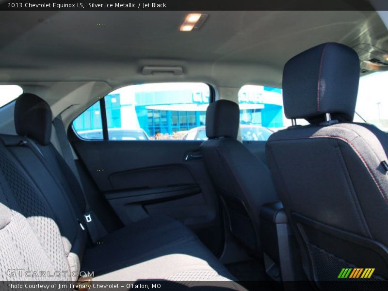 Silver Ice Metallic / Jet Black 2013 Chevrolet Equinox LS