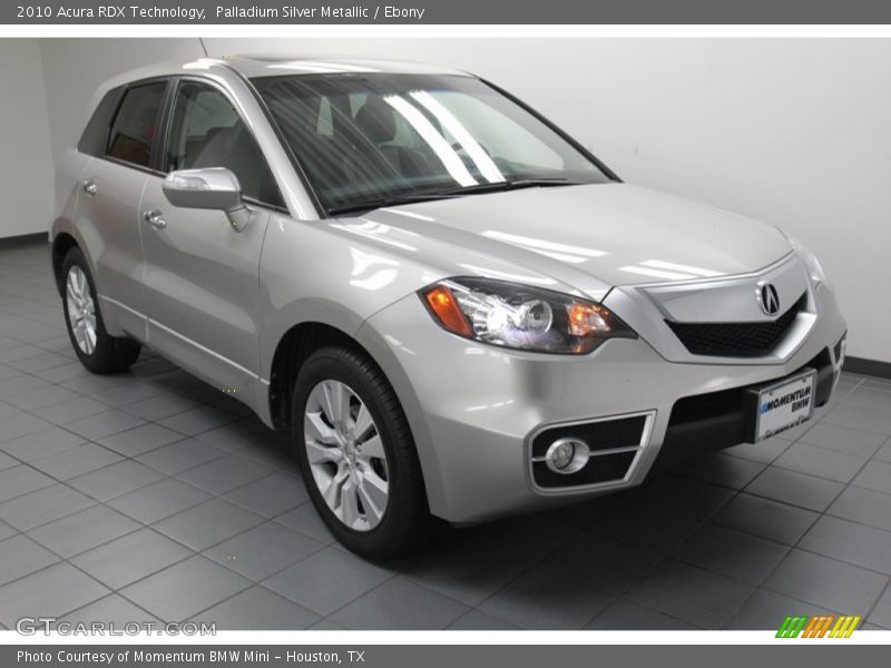Palladium Silver Metallic / Ebony 2010 Acura RDX Technology