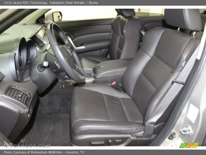 Palladium Silver Metallic / Ebony 2010 Acura RDX Technology