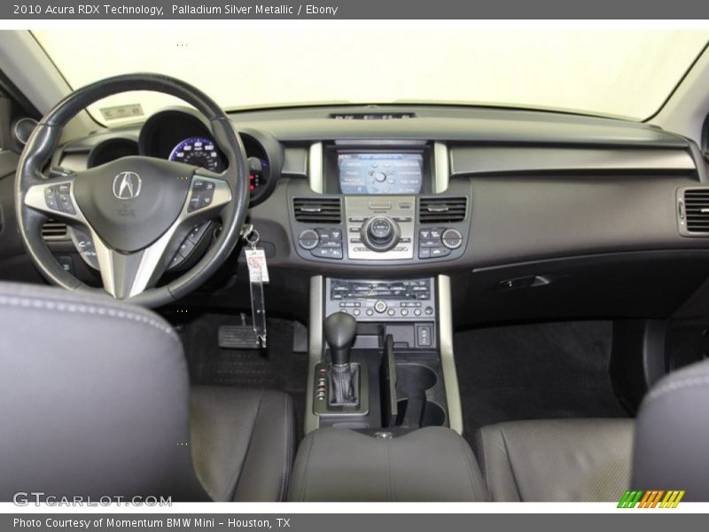 Palladium Silver Metallic / Ebony 2010 Acura RDX Technology