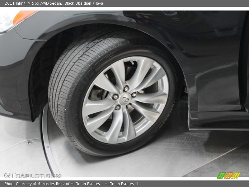 Black Obsidian / Java 2011 Infiniti M 56x AWD Sedan