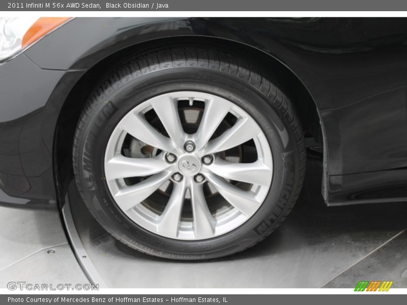 Black Obsidian / Java 2011 Infiniti M 56x AWD Sedan