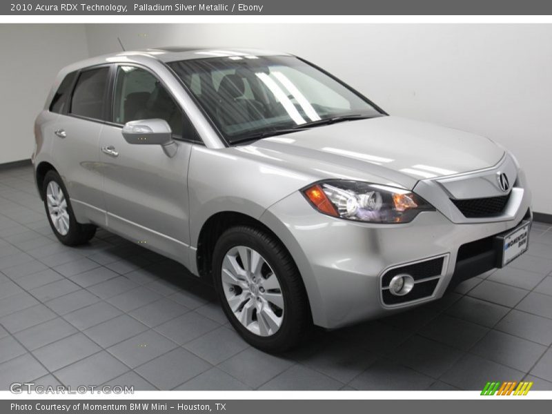 Palladium Silver Metallic / Ebony 2010 Acura RDX Technology
