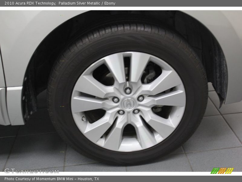 Palladium Silver Metallic / Ebony 2010 Acura RDX Technology