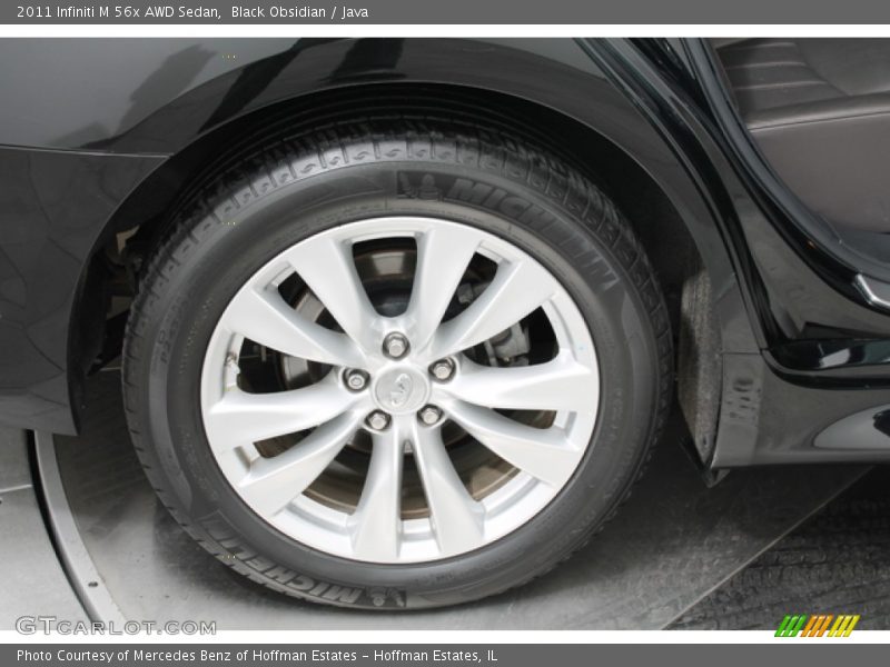Black Obsidian / Java 2011 Infiniti M 56x AWD Sedan