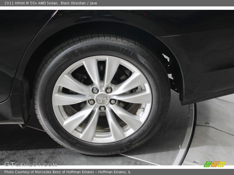 Black Obsidian / Java 2011 Infiniti M 56x AWD Sedan