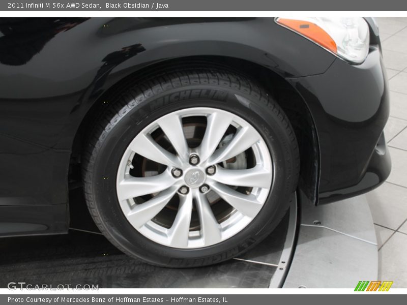Black Obsidian / Java 2011 Infiniti M 56x AWD Sedan