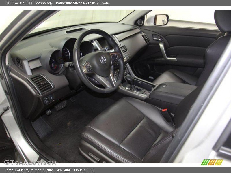 Palladium Silver Metallic / Ebony 2010 Acura RDX Technology