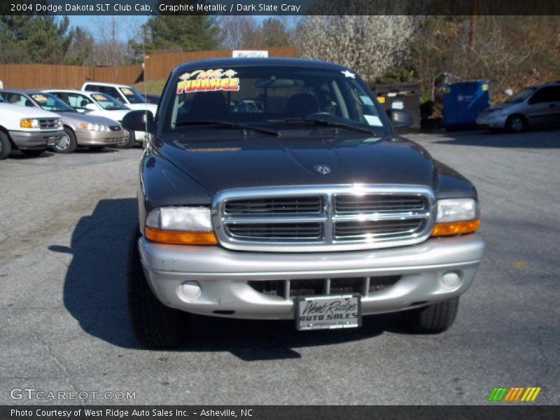 Graphite Metallic / Dark Slate Gray 2004 Dodge Dakota SLT Club Cab