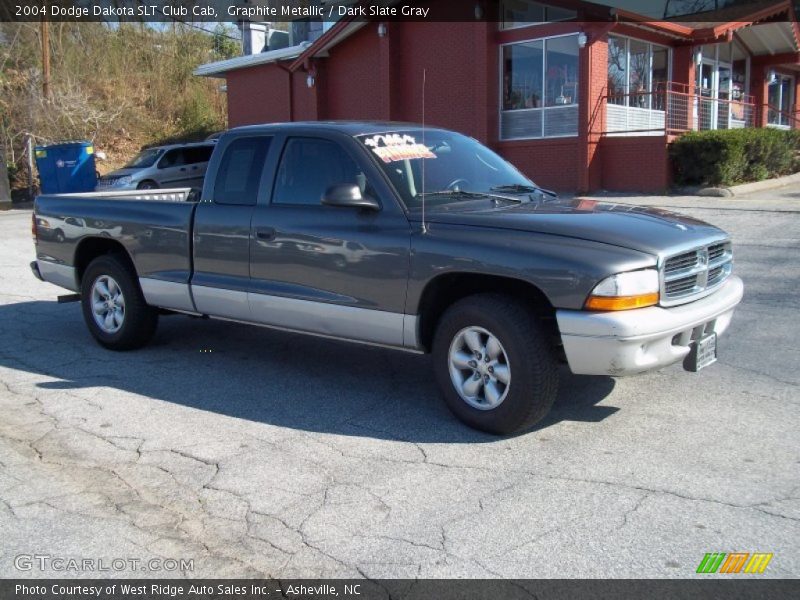 Graphite Metallic / Dark Slate Gray 2004 Dodge Dakota SLT Club Cab