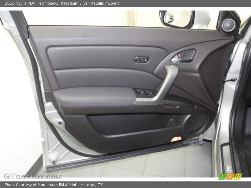 Palladium Silver Metallic / Ebony 2010 Acura RDX Technology