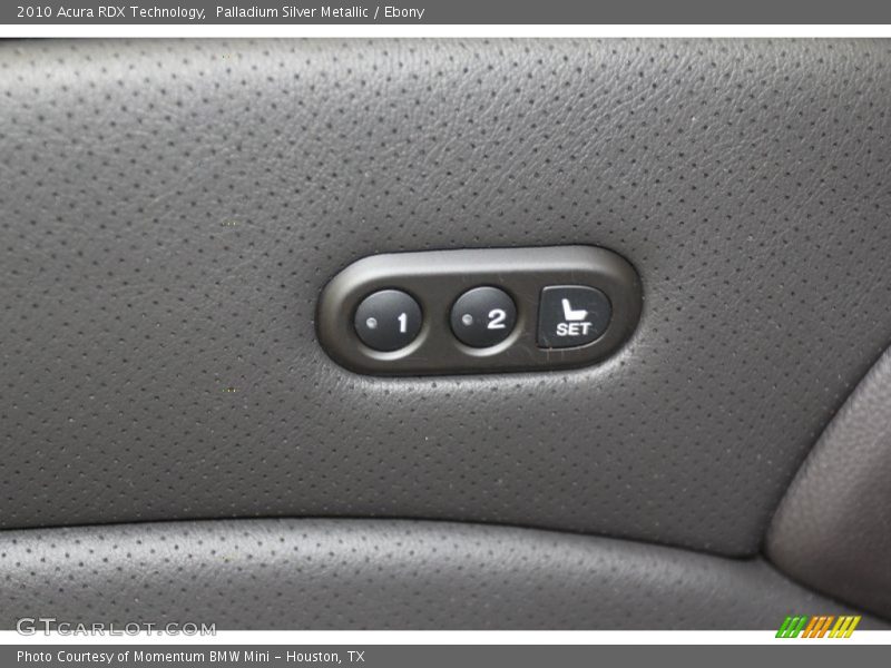 Palladium Silver Metallic / Ebony 2010 Acura RDX Technology