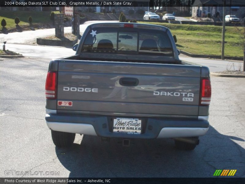 Graphite Metallic / Dark Slate Gray 2004 Dodge Dakota SLT Club Cab