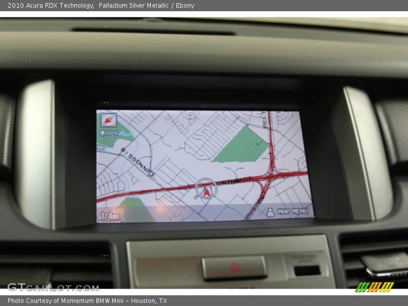 Palladium Silver Metallic / Ebony 2010 Acura RDX Technology