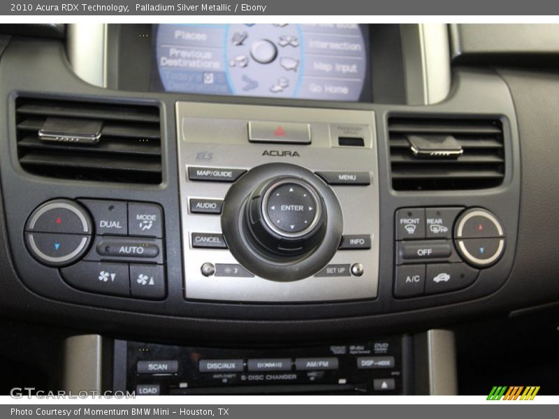 Palladium Silver Metallic / Ebony 2010 Acura RDX Technology