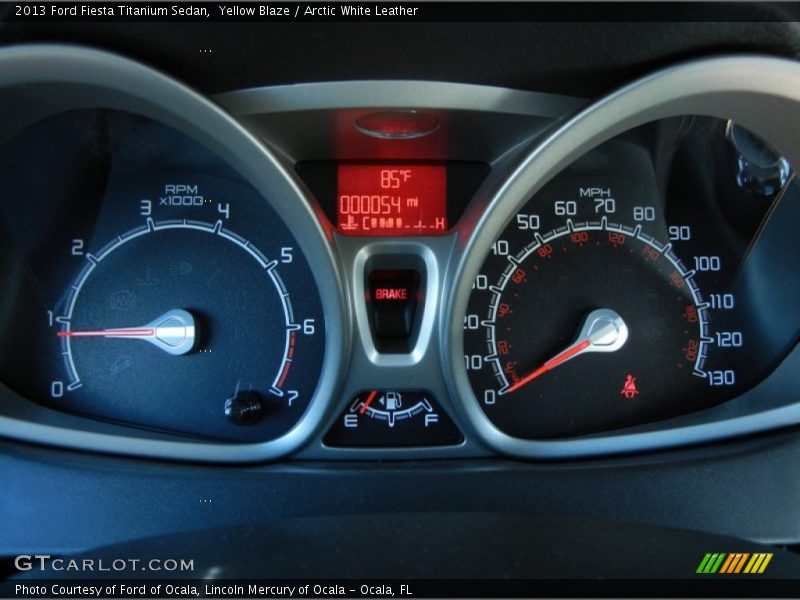  2013 Fiesta Titanium Sedan Titanium Sedan Gauges