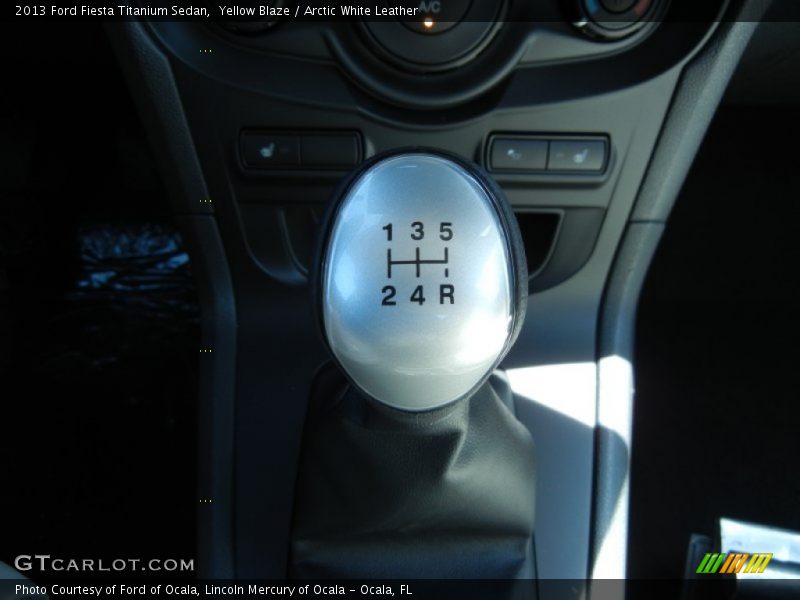  2013 Fiesta Titanium Sedan 5 Speed Manual Shifter