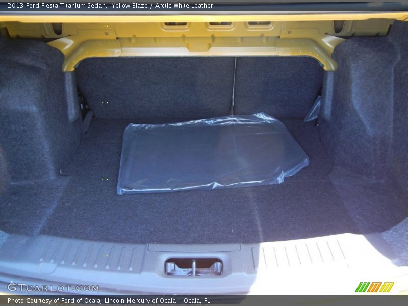  2013 Fiesta Titanium Sedan Trunk