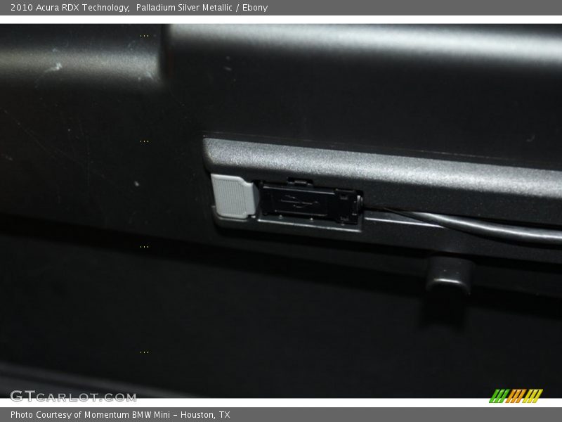 Palladium Silver Metallic / Ebony 2010 Acura RDX Technology