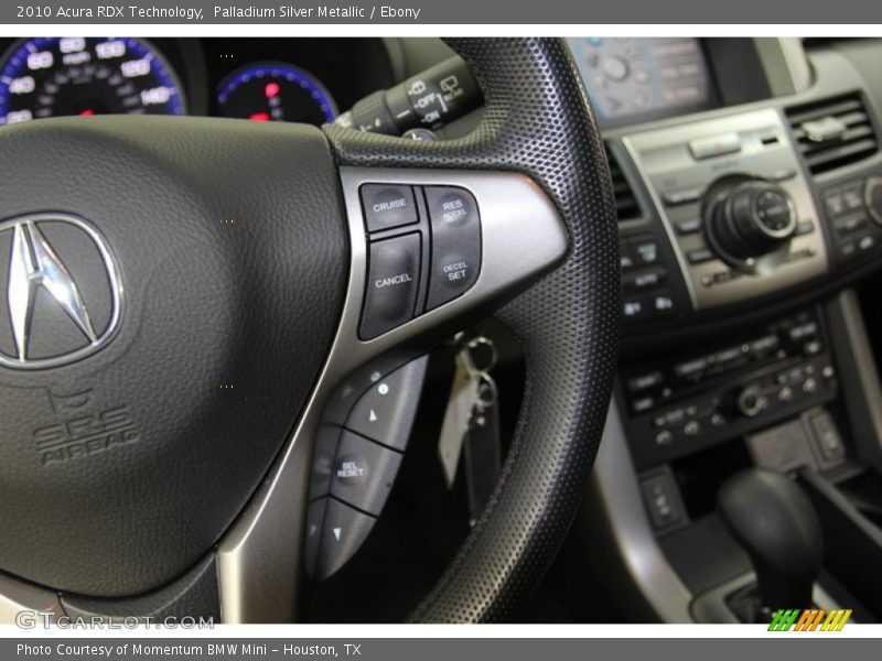 Palladium Silver Metallic / Ebony 2010 Acura RDX Technology