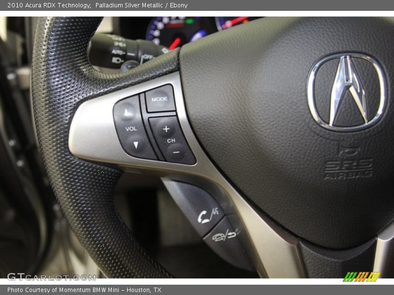 Palladium Silver Metallic / Ebony 2010 Acura RDX Technology