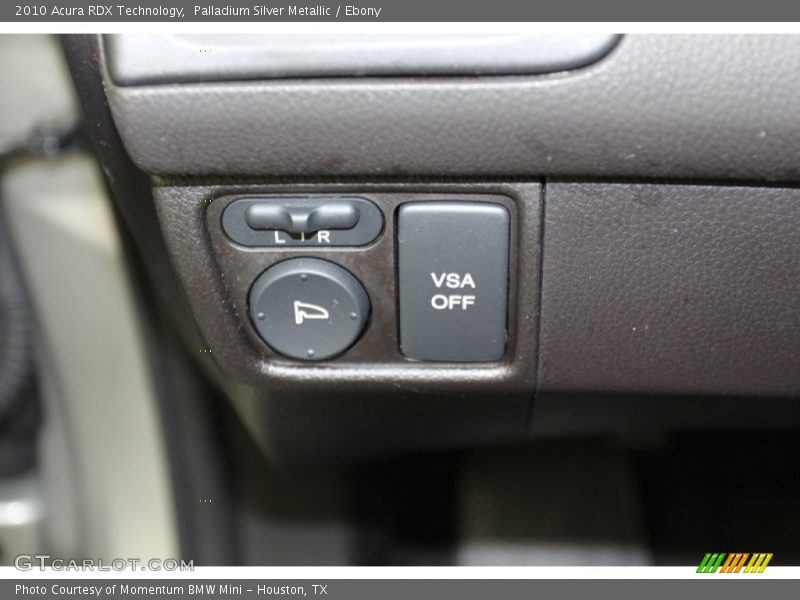 Palladium Silver Metallic / Ebony 2010 Acura RDX Technology