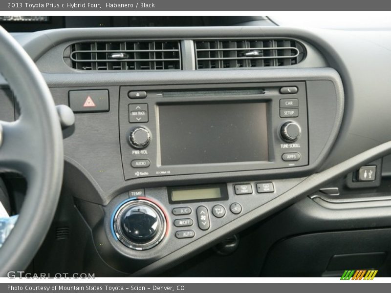 Habanero / Black 2013 Toyota Prius c Hybrid Four