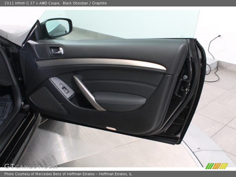 Black Obsidian / Graphite 2011 Infiniti G 37 x AWD Coupe