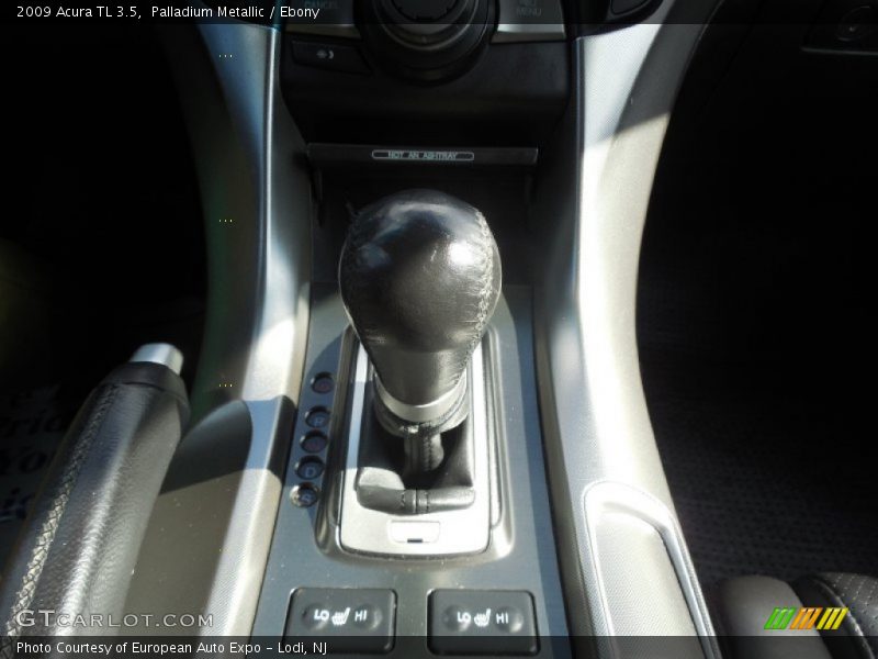 Palladium Metallic / Ebony 2009 Acura TL 3.5