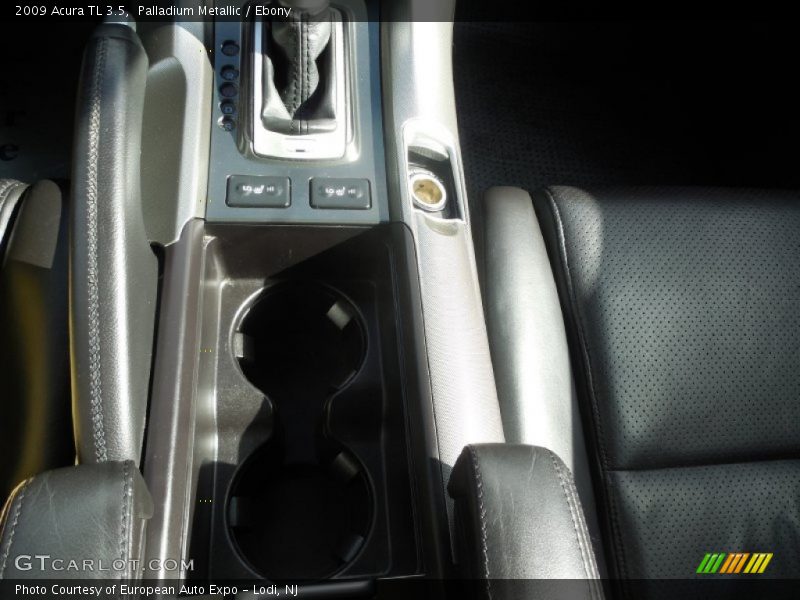 Palladium Metallic / Ebony 2009 Acura TL 3.5