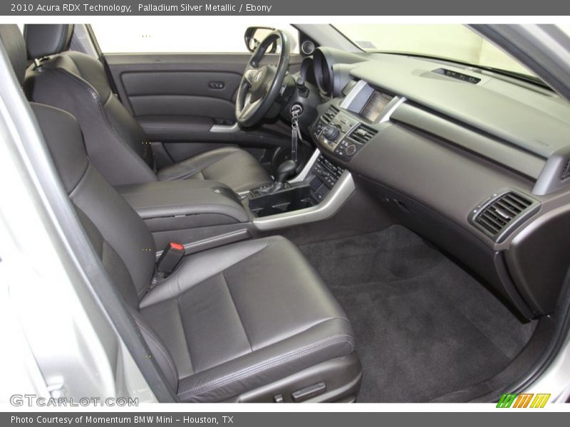 Palladium Silver Metallic / Ebony 2010 Acura RDX Technology
