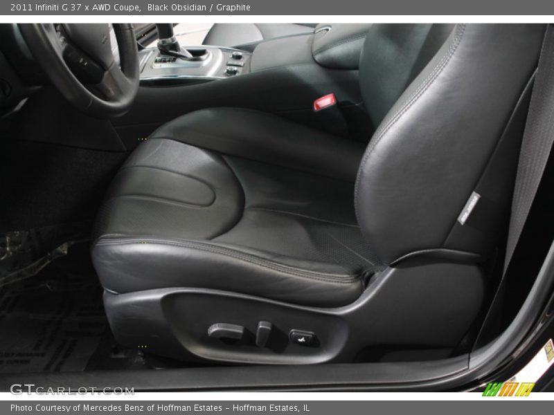 Black Obsidian / Graphite 2011 Infiniti G 37 x AWD Coupe