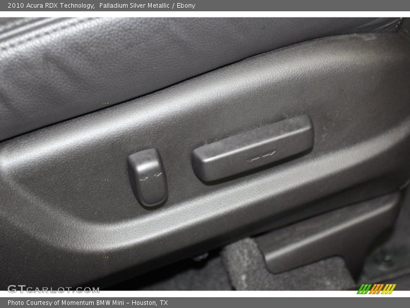 Palladium Silver Metallic / Ebony 2010 Acura RDX Technology