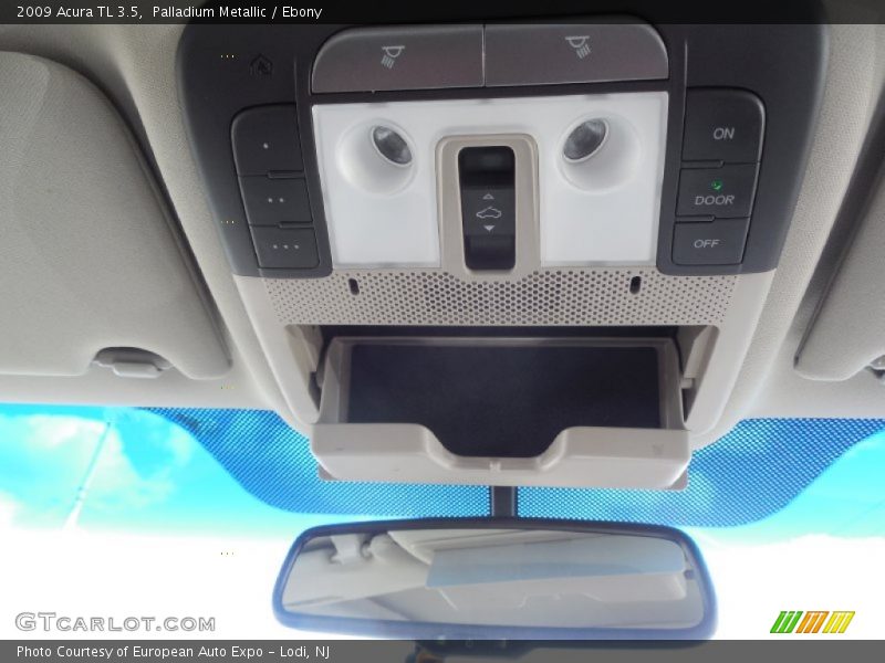 Palladium Metallic / Ebony 2009 Acura TL 3.5