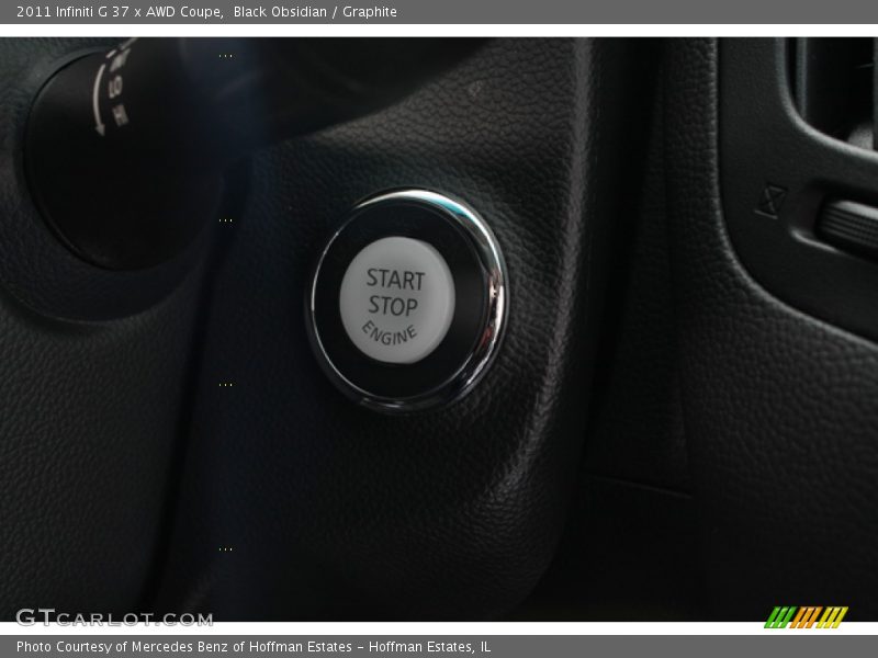 Black Obsidian / Graphite 2011 Infiniti G 37 x AWD Coupe