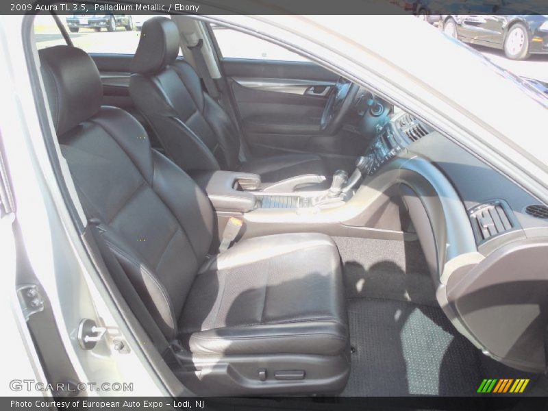 Palladium Metallic / Ebony 2009 Acura TL 3.5
