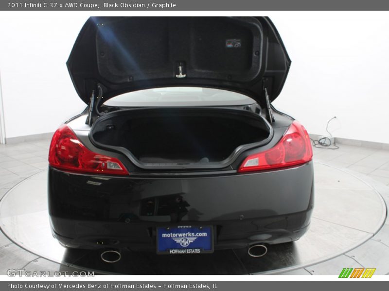 Black Obsidian / Graphite 2011 Infiniti G 37 x AWD Coupe