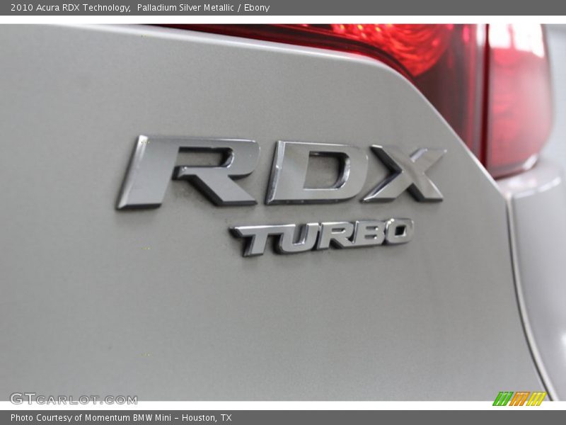 Palladium Silver Metallic / Ebony 2010 Acura RDX Technology