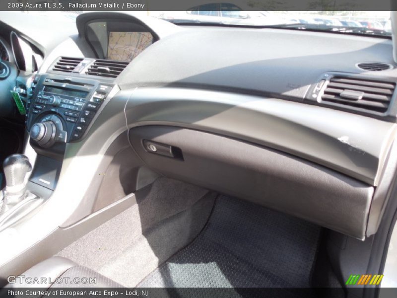 Palladium Metallic / Ebony 2009 Acura TL 3.5