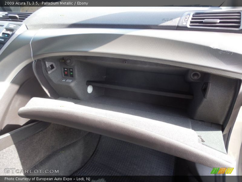 Palladium Metallic / Ebony 2009 Acura TL 3.5