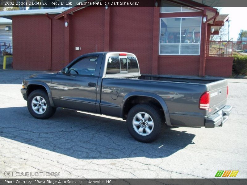  2002 Dakota SXT Regular Cab Graphite Metallic
